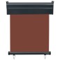 vidaXL Balkon-Seitenmarkise 65x250 cm Braun vidaXL Balkon-Seitenmarkise 65x250 cm Braun