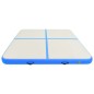vidaXL Aufblasbare Gymnastikmatte mit Pumpe 200x200x10 cm PVC Blau vidaXL Aufblasbare Gymnastikmatte mit Pumpe 200x200x10 cm PVC Blau