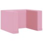 2-in-1 Kindersofa Rosa Kunstleder 2-in-1 Kindersofa Rosa Kunstleder