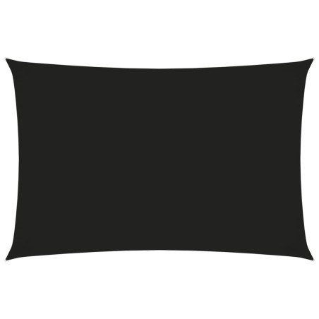 vidaXL Sonnensegel Oxford-Gewebe Rechteckig 2,5x4,5 m Schwarz