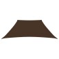 vidaXL Sonnensegel Oxford-Gewebe Trapezform 4/5x4 m Braun vidaXL Sonnensegel Oxford-Gewebe Trapezform 4/5x4 m Braun