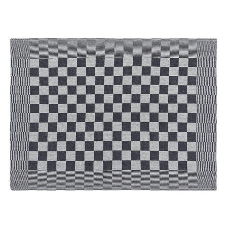 vidaXL Geschirrtücher 50 Stk. Schwarz und Weiß 50x70 cm Baumwolle