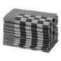 vidaXL Geschirrtücher 50 Stk. Schwarz und Weiß 50x70 cm Baumwolle vidaXL Geschirrtücher 50 Stk. Schwarz und Weiß 50x70 cm Baumwolle