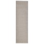 vidaXL Teppich Natur Sisal 100x350 cm Sandfarbe vidaXL Teppich Natur Sisal 100x350 cm Sandfarbe