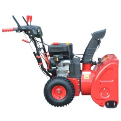 vidaXL Zweistufige Schneefräse Elektrischer/Manueller Start 11 PS 302 ccm