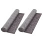 vidaXL Rutschfestes Malervlies 2 Stk. 50 m 180 g/m² Grau vidaXL Rutschfestes Malervlies 2 Stk. 50 m 180 g/m² Grau