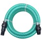 vidaXL Saugschlauch mit Anschlüssen 4 m 22 mm Grün vidaXL Saugschlauch mit Anschlüssen 4 m 22 mm Grün
