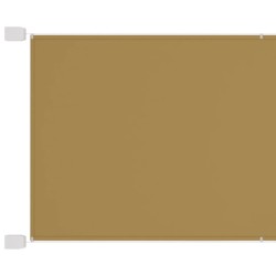 vidaXL Senkrechtmarkise Beige 180x270 cm Oxford-Gewebe