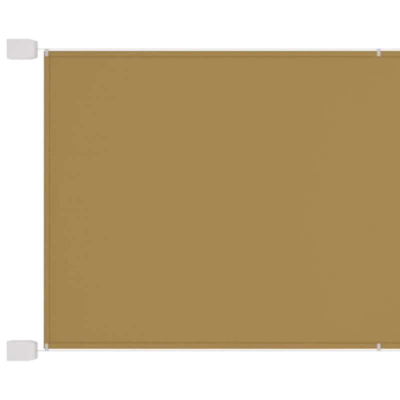 vidaXL Senkrechtmarkise Beige 180x270 cm Oxford-Gewebe vidaXL Senkrechtmarkise Beige 180x270 cm Oxford-Gewebe