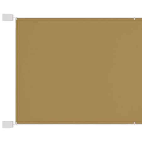 vidaXL Senkrechtmarkise Beige 180x270 cm Oxford-Gewebe