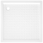 vidaXL Duschwanne Anti-Rutsch Weiß 90x90x4 cm ABS vidaXL Duschwanne Anti-Rutsch Weiß 90x90x4 cm ABS