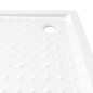 vidaXL Duschwanne Anti-Rutsch Weiß 90x90x4 cm ABS vidaXL Duschwanne Anti-Rutsch Weiß 90x90x4 cm ABS