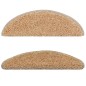 vidaXL Stufenmatten 5 Stk. 56x20 cm Creme vidaXL Stufenmatten 5 Stk. 56x20 cm Creme