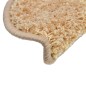 vidaXL Stufenmatten 5 Stk. 56x20 cm Creme vidaXL Stufenmatten 5 Stk. 56x20 cm Creme