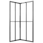vidaXL Duschkabine Halbmatt ESG 80x70x180 cm Schwarz vidaXL Duschkabine Halbmatt ESG 80x70x180 cm Schwarz