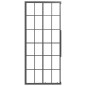 vidaXL Duschkabine Matt ESG 90x70x180 cm Schwarz vidaXL Duschkabine Matt ESG 90x70x180 cm Schwarz
