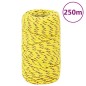 vidaXL Bootsseil Gelb 2 mm 250 m Polypropylen vidaXL Bootsseil Gelb 2 mm 250 m Polypropylen