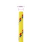 vidaXL Bootsseil Gelb 5 mm 50 m Polypropylen vidaXL Bootsseil Gelb 5 mm 50 m Polypropylen