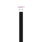 vidaXL Arbeitsseil Schwarz 4 mm 250 m Polyester vidaXL Arbeitsseil Schwarz 4 mm 250 m Polyester