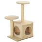 vidaXL Katzen-Kratzbaum Sisal 60 cm Beige vidaXL Katzen-Kratzbaum Sisal 60 cm Beige