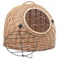 vidaXL Katzen-Transportkorb 45x35x35 cm Natürliche Weide vidaXL Katzen-Transportkorb 45x35x35 cm Natürliche Weide