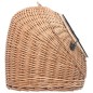 vidaXL Katzen-Transportkorb 45x35x35 cm Natürliche Weide vidaXL Katzen-Transportkorb 45x35x35 cm Natürliche Weide