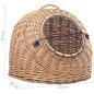 vidaXL Katzen-Transportkorb 45x35x35 cm Natürliche Weide vidaXL Katzen-Transportkorb 45x35x35 cm Natürliche Weide