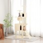 vidaXL Kratzbaum mit Sisal-Kratzsäulen Creme 168 cm vidaXL Kratzbaum mit Sisal-Kratzsäulen Creme 168 cm