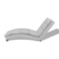 vidaXL Chaiselongue Weiß Kunstleder vidaXL Chaiselongue Weiß Kunstleder