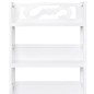 vidaXL Badezimmerschrank Albuquerque Holz Weiß 46x24x117,5 cm vidaXL Badezimmerschrank Albuquerque Holz Weiß 46x24x117,5 cm