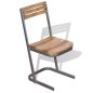 vidaXL Esszimmerstühle 2 Stk. Massivholz Teak vidaXL Esszimmerstühle 2 Stk. Massivholz Teak
