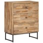 vidaXL Sideboard Recyceltes Teakholz 60 x 30 x 75 cm vidaXL Sideboard Recyceltes Teakholz 60 x 30 x 75 cm