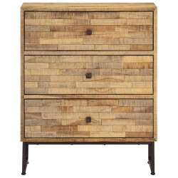 vidaXL Sideboard Recyceltes Teakholz 60 x 30 x 75 cm