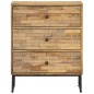 vidaXL Sideboard Recyceltes Teakholz 60 x 30 x 75 cm vidaXL Sideboard Recyceltes Teakholz 60 x 30 x 75 cm