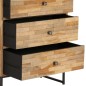 vidaXL Sideboard Recyceltes Teakholz 60 x 30 x 75 cm vidaXL Sideboard Recyceltes Teakholz 60 x 30 x 75 cm