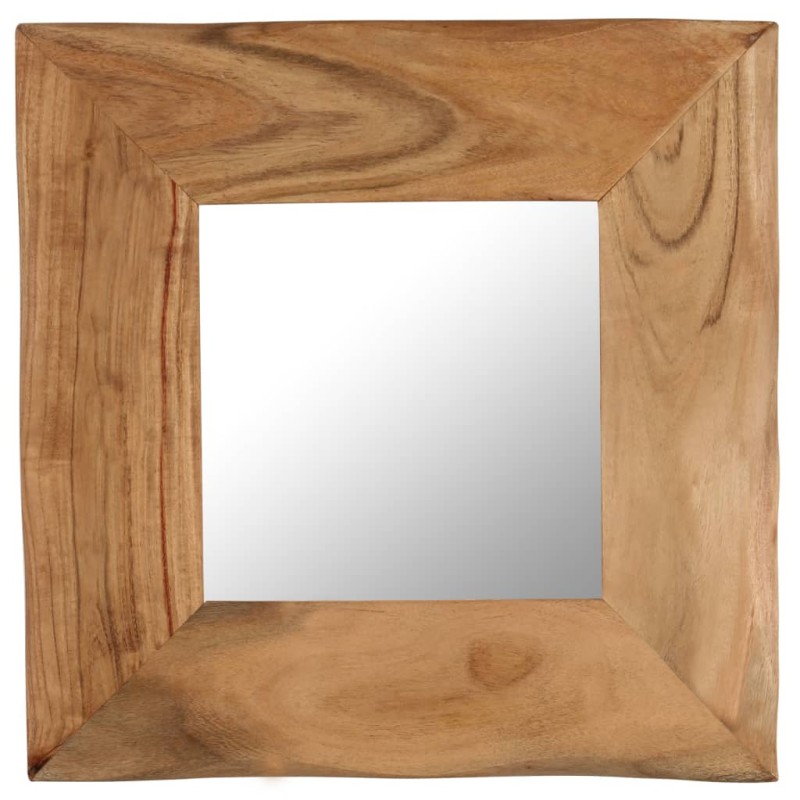 vidaXL Kosmetikspiegel 50 x 50 cm Akazie Massivholz vidaXL Kosmetikspiegel 50 x 50 cm Akazie Massivholz
