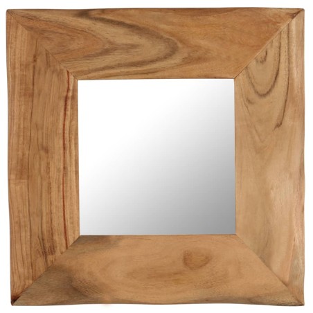 vidaXL Kosmetikspiegel 50 x 50 cm Akazie Massivholz
