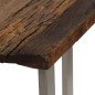 vidaXL Konsolentisch Altholz und Stahl 120×35×76 cm vidaXL Konsolentisch Altholz und Stahl 120×35×76 cm