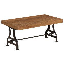 vidaXL Couchtisch Recyceltes Massivholz 100x60x40 cm