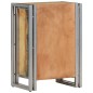 vidaXL Schubladenschrank 40x30x60 cm Altholz Massiv vidaXL Schubladenschrank 40x30x60 cm Altholz Massiv