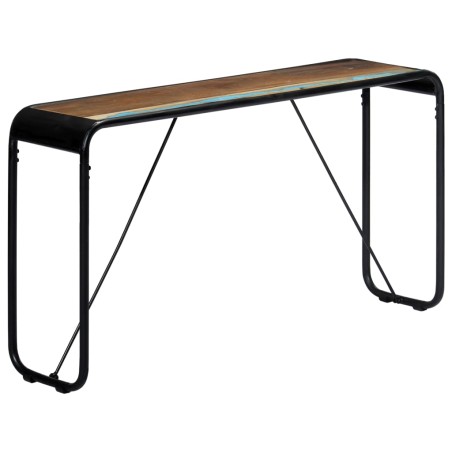 vidaXL Konsolentisch 140x35x76 cm Altholz Massiv