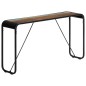 vidaXL Konsolentisch 140x35x76 cm Altholz Massiv vidaXL Konsolentisch 140x35x76 cm Altholz Massiv