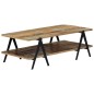 vidaXL Couchtisch 115x60x40 cm Altholz Massiv vidaXL Couchtisch 115x60x40 cm Altholz Massiv