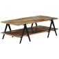 vidaXL Couchtisch 115x60x40 cm Altholz Massiv vidaXL Couchtisch 115x60x40 cm Altholz Massiv