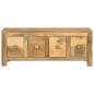vidaXL Couchtisch mit 4 Schubladen 90 x 50 x 35 cm Massivholz Mango vidaXL Couchtisch mit 4 Schubladen 90 x 50 x 35 cm Massivholz Mango