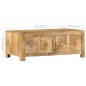 vidaXL Couchtisch mit 4 Schubladen 90 x 50 x 35 cm Massivholz Mango vidaXL Couchtisch mit 4 Schubladen 90 x 50 x 35 cm Massivholz Mango
