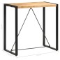 vidaXL Bartisch 110 x 60 x 110 cm Massivholz Mango vidaXL Bartisch 110 x 60 x 110 cm Massivholz Mango