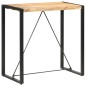 vidaXL Bartisch 110 x 60 x 110 cm Massivholz Mango vidaXL Bartisch 110 x 60 x 110 cm Massivholz Mango