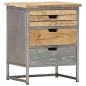 vidaXL Nachttisch 40 x 30 x 50 cm Massivholz Mango vidaXL Nachttisch 40 x 30 x 50 cm Massivholz Mango
