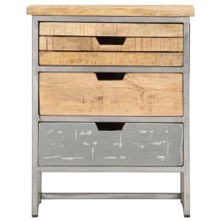 vidaXL Nachttisch 40 x 30 x 50 cm Massivholz Mango 